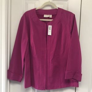 Chico’s Alicia Textured Jacket size XL/16